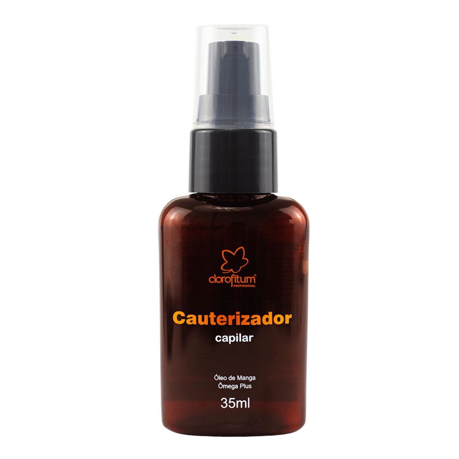 Cauterizador Capilar Clorofitum Óleo de Manga e Ômega Plus 35ml