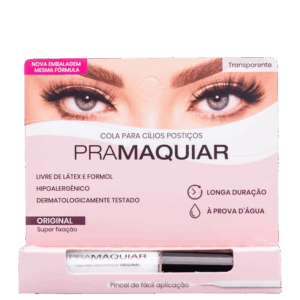 Cola para Cílios Postiços PRAMAQUIAR Original Transparente Cola para Cílios Postiços PRAMAQUIAR Original Transparente