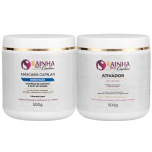 Combo Máscara de hidratação 500g + Ativador de cachos 500g Combo Máscara de hidratação 500g + Ativador de cachos 500g