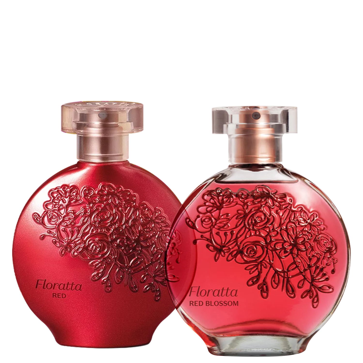 Perfume Feminino Conjunto Floratta Red Blossom O Boticário 2 Produtos