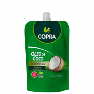 Óleo de Coco Copra Extra Virgem Sachê 100ml