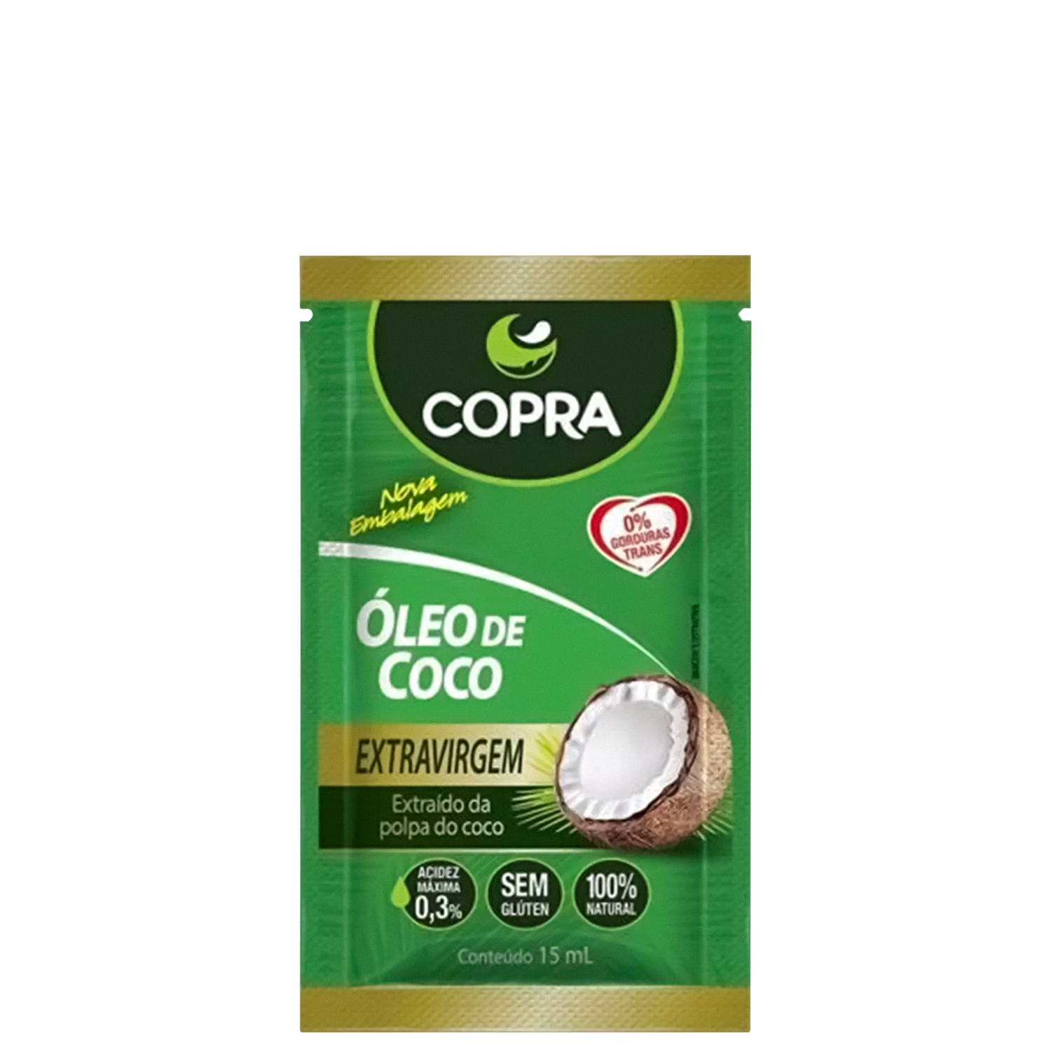 Óleo de Coco Copra Extravirgem 15ml