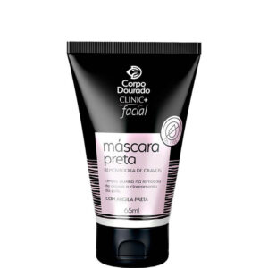 Máscara Preta Removedora de Cravos Corpo Dourado Clinic Mais 65ml Máscara Preta Removedora de Cravos Corpo Dourado Clinic Mais 65ml