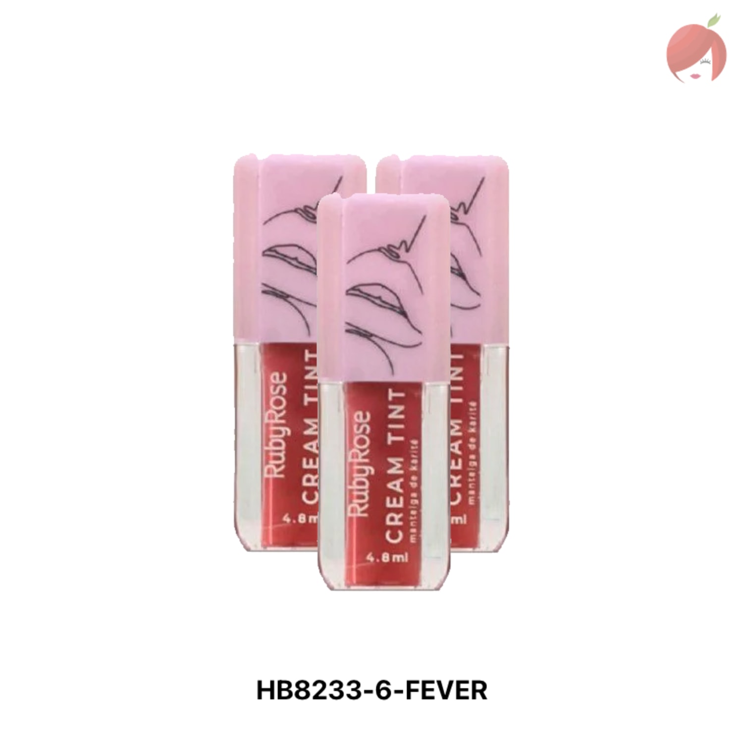 Cream Tint Ruby Rose Karité e Vitamina E Fever