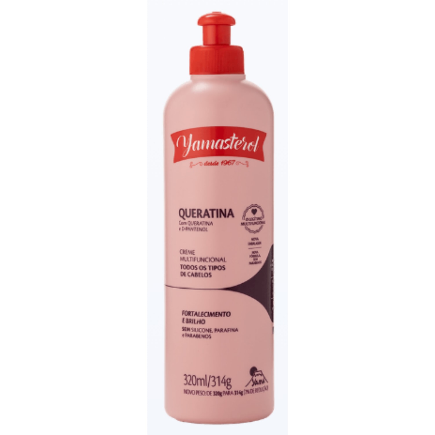 Creme Multifuncional Yamasterol Queratina 320ml