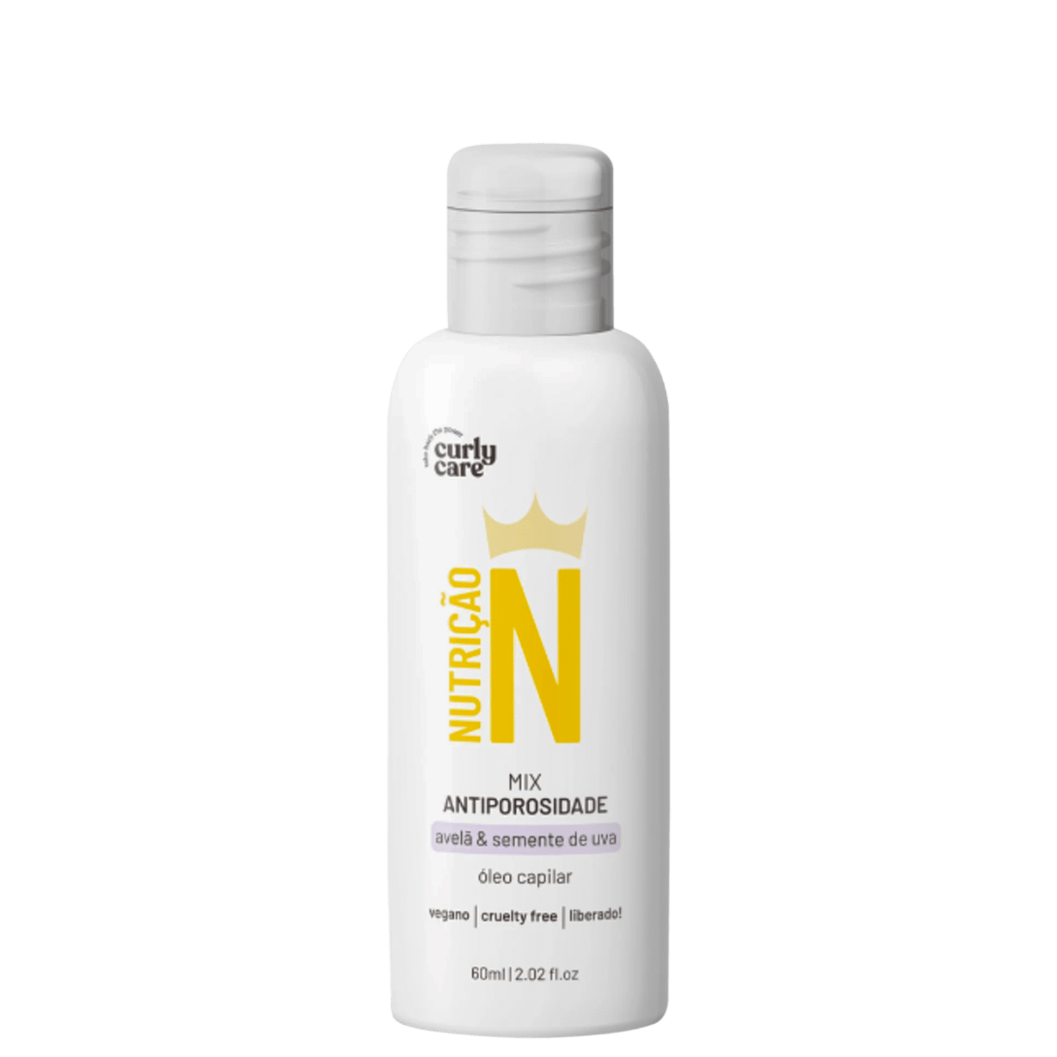 Óleo Capilar Curly Care Nutrição N Mix Antiporosidade 60ml