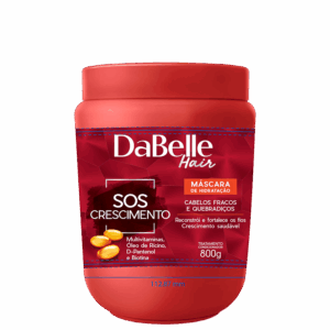 Máscara Capilar Dabelle Hair SOS Crescimento 800g