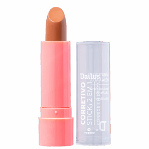 Corretivo em Bastão Dailus Vegano Stick 2 em 1 D10 Escuro 3.5g