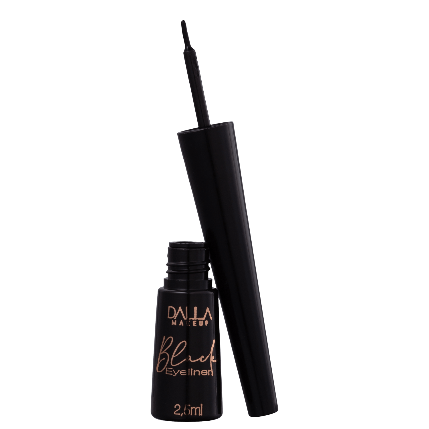 Delineador Líquido Dalla Makeup Black Eyeliner 2,5ml