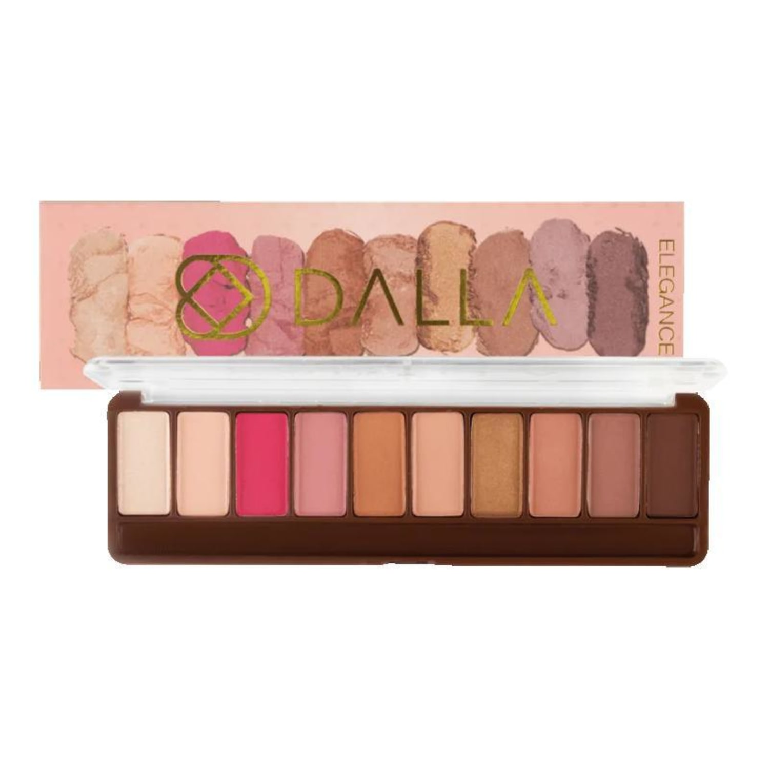 Paleta de Sombras Dalla Makeup Elegance 8g