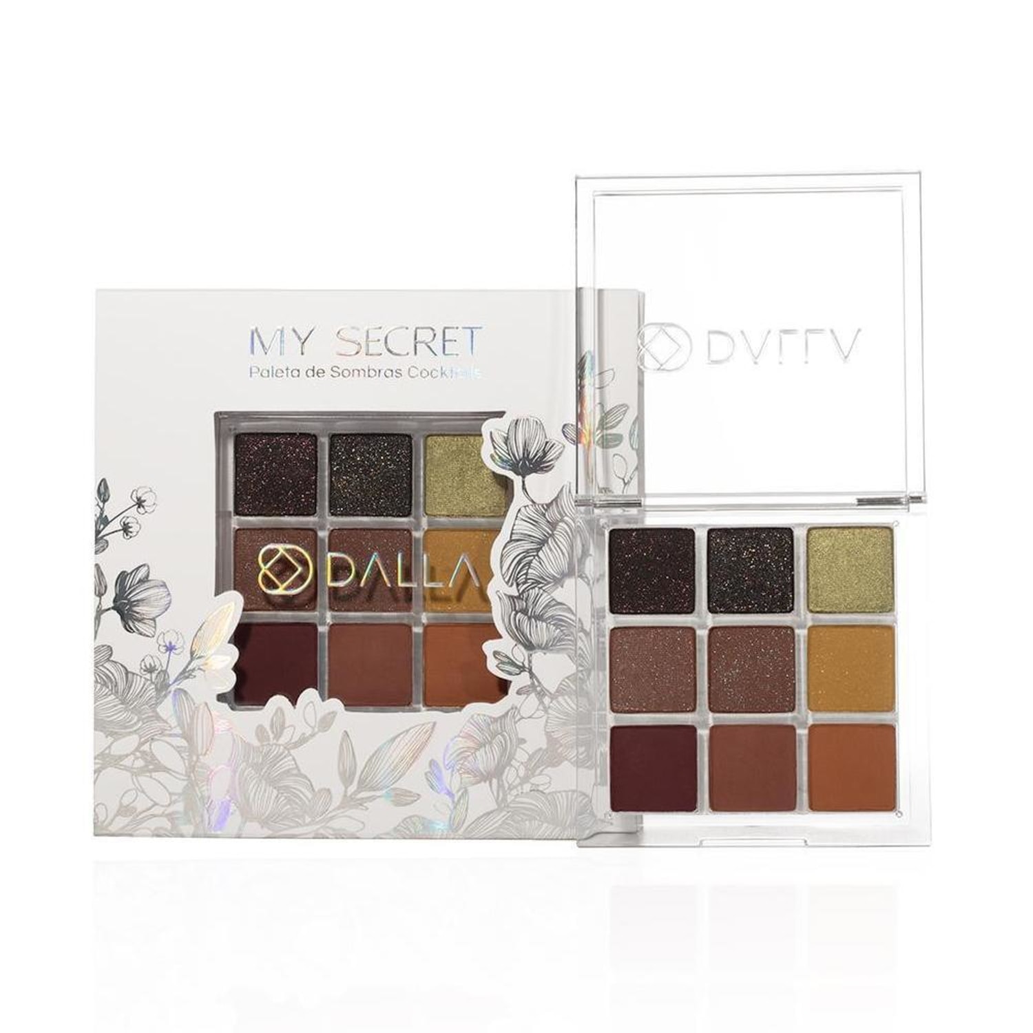 Paleta de Sombras Dalla Makeup My Secret Cocktails 11g
