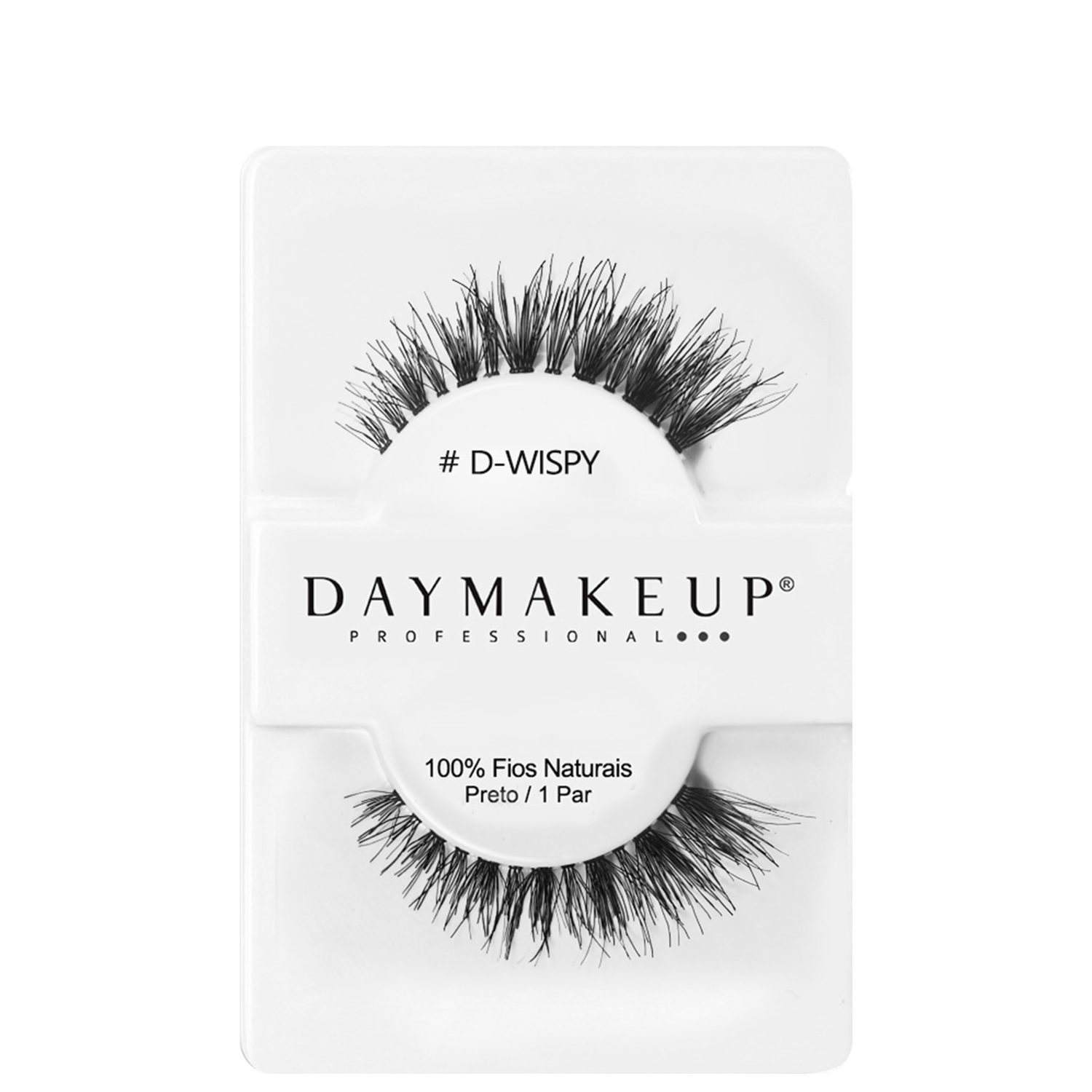 Cílios Postiços Daymakeup Human Hair D-Wispy