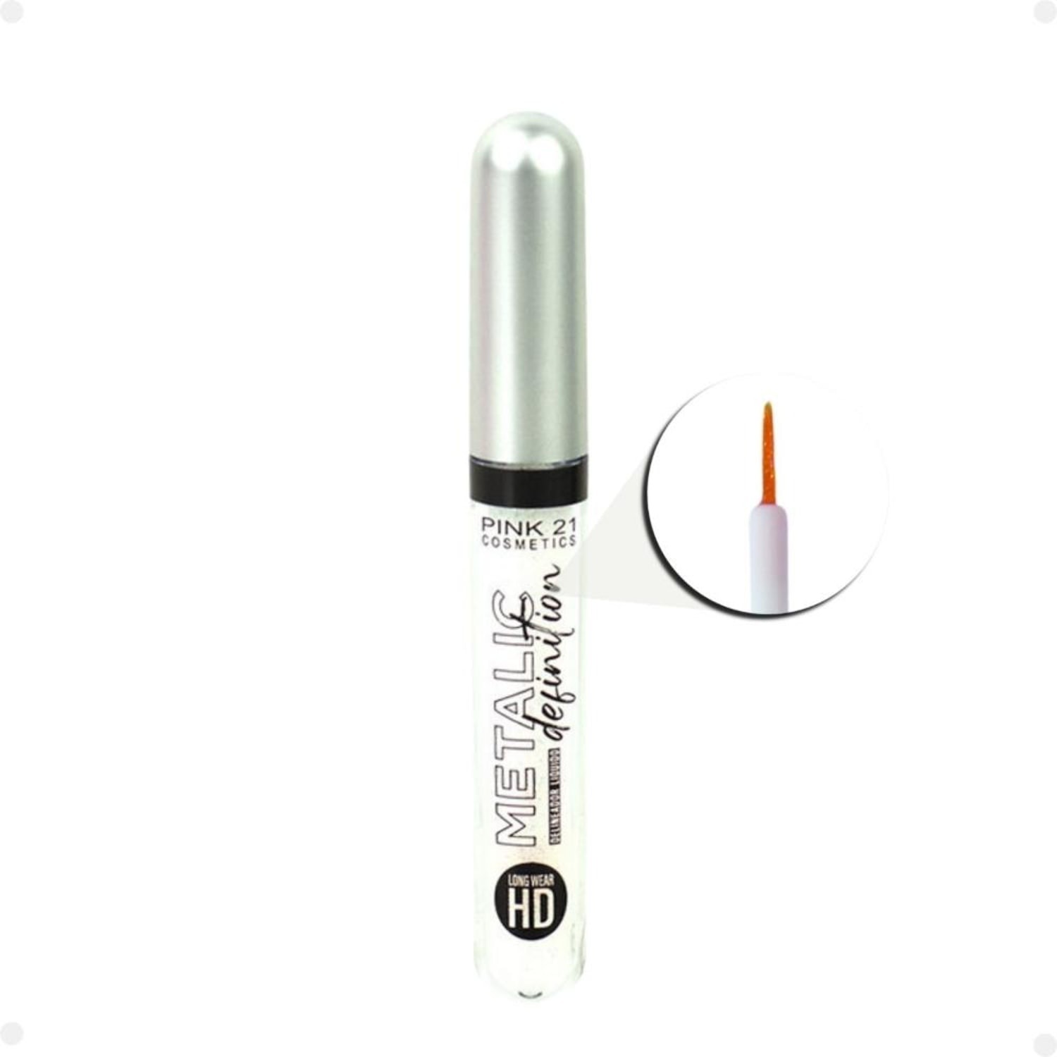 Delineador Líquido Metálico Pink 21 Metalic Definition 06 2,5ml