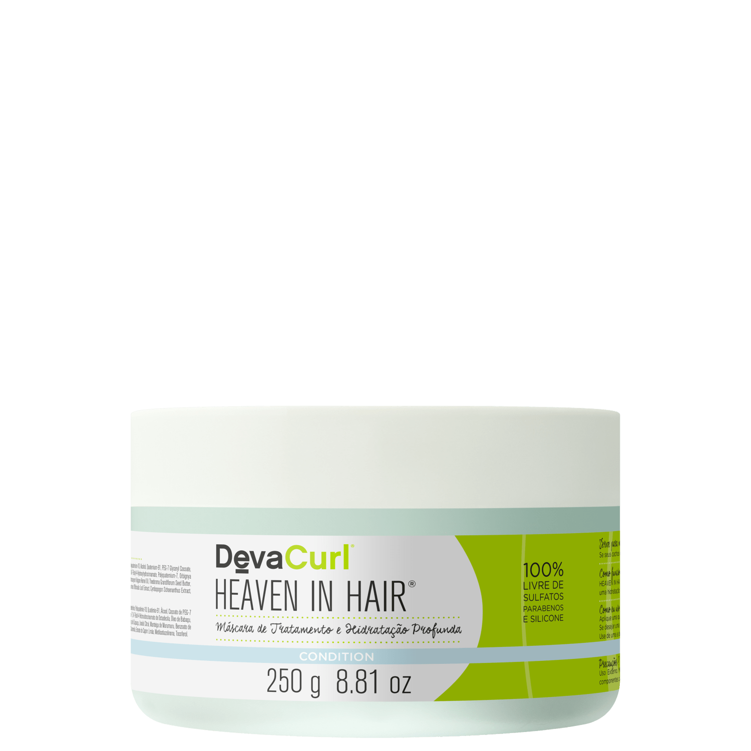 Máscara Capilar Deva Curl Heaven In Hair 250g