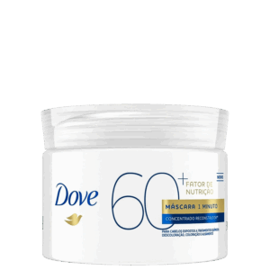 Máscara Dove 1 Minuto Fator Nutrição 60 300g Máscara Dove 1 Minuto Fator Nutrição 60 300g