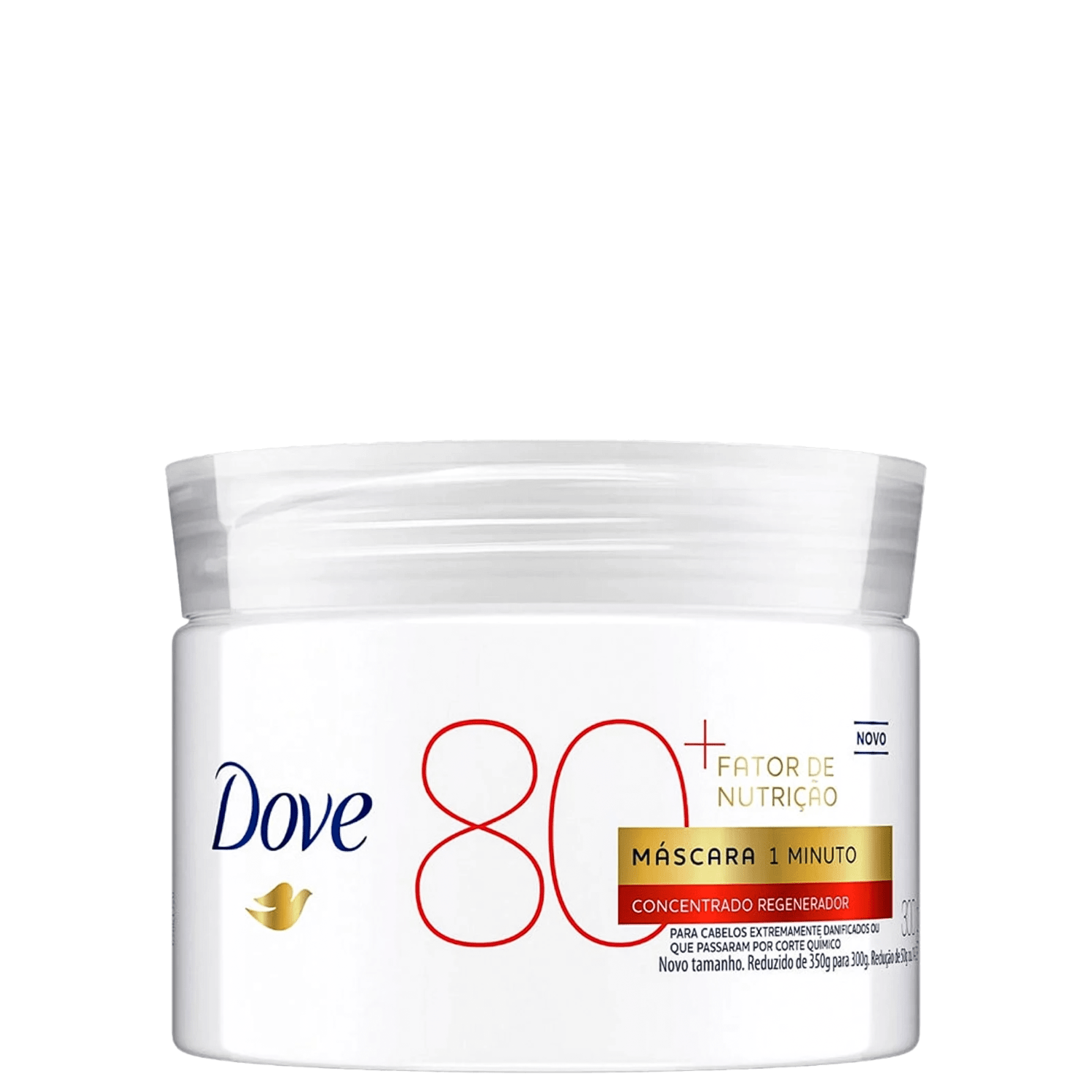 Máscara Capilar Dove 80 Fator De Nutrição 300g