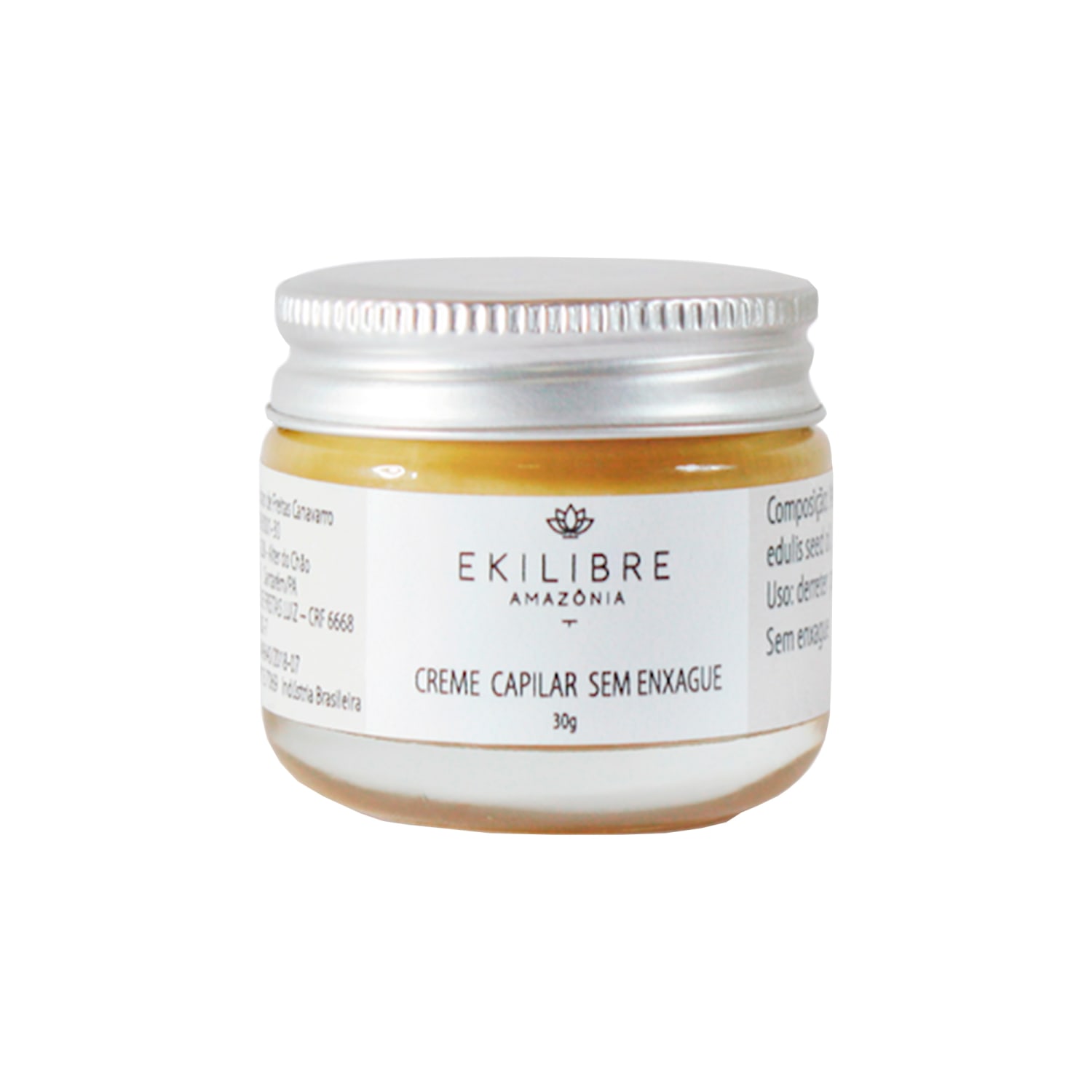 Creme Capilar Ekilibre Amazônia Limão e Litsea Cubeba 30g