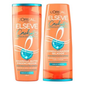 Kit Elseve Cachos Longos dos Sonhos Shampoo 200ml Condicionador 200ml Kit Elseve Cachos Longos dos Sonhos Shampoo 200ml Condicionador 200ml