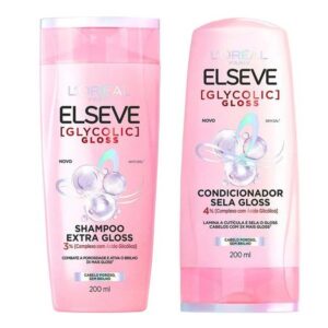 Kit Elseve Glycolic Gloss Shampoo Condicionador Kit Elseve Glycolic Gloss Shampoo Condicionador