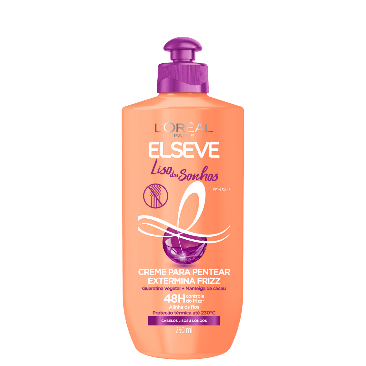 Creme de Pentear Elseve L’Oréal Paris Liso dos Sonhos 250ml
