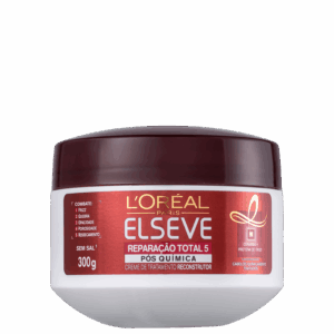 Máscara Capilar de Tratamento Elseve Loreal Paris Reparação Total 5 Pós Química 300g