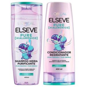 Kit Elseve Pure Hialurônico Shampoo Condicionador Kit Elseve Pure Hialurônico Shampoo Condicionador
