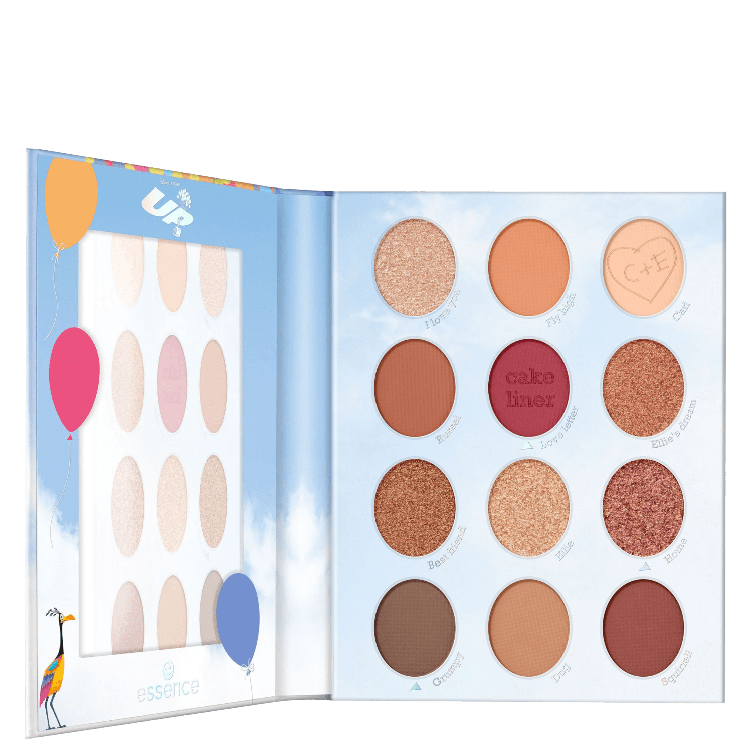 Paleta de Sombras Essence Disney Pixar Up 01 Adventure’s Ahead 8,2g