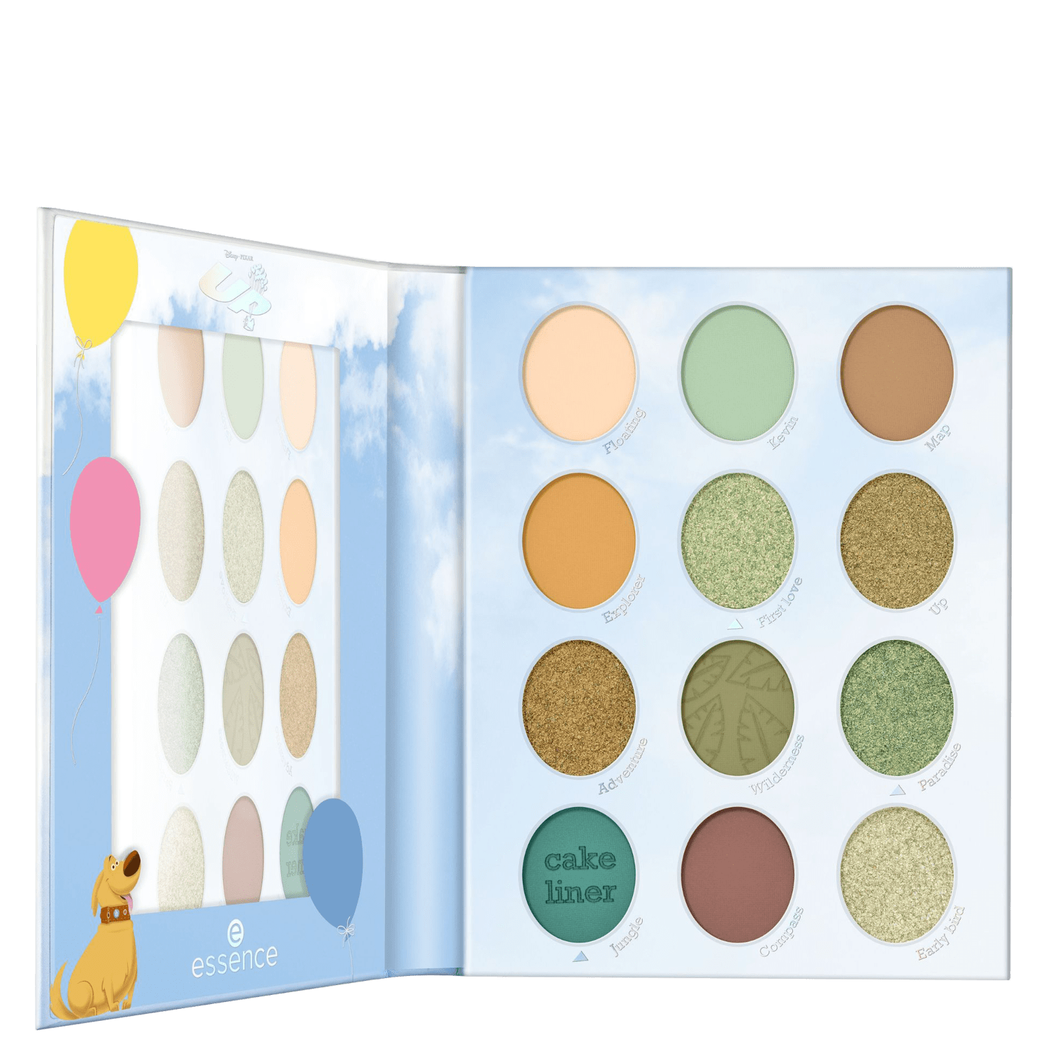 Paleta de Sombras Essence Disney Pixar Up 02 Wilderness Explorer 8,2g