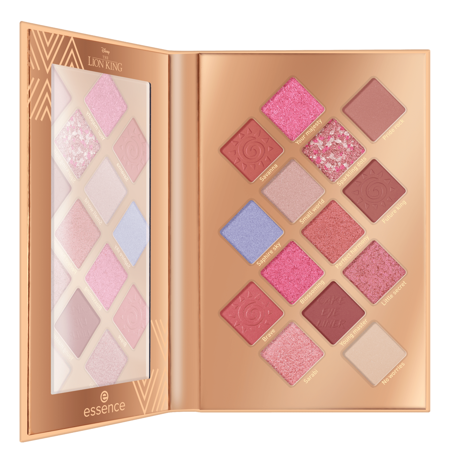 Paleta de Sombras Essence Disney The Lion King Strong From Sunrise to Sunset 11,2g