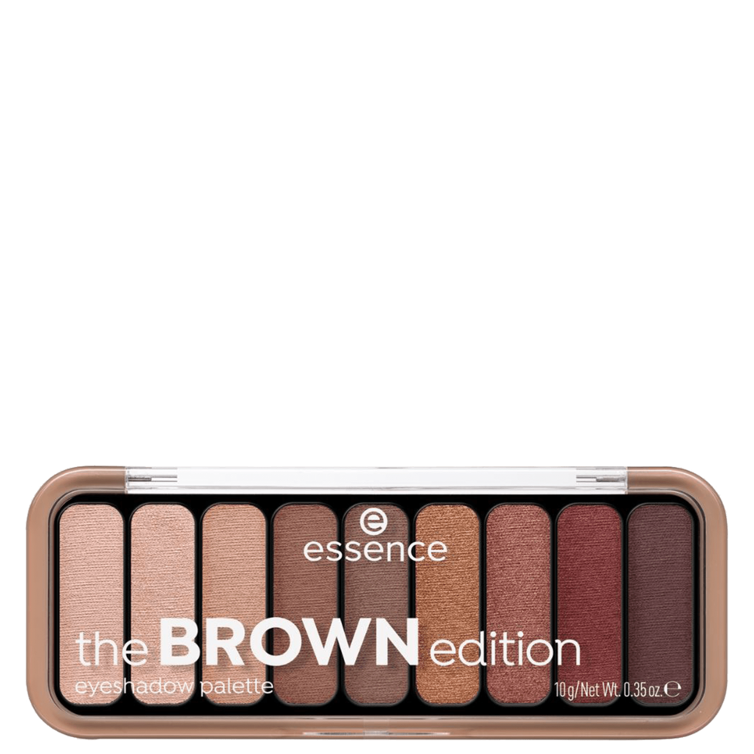Paleta de Sombras Essence Eyeshadow Edition The Brown 30 10g