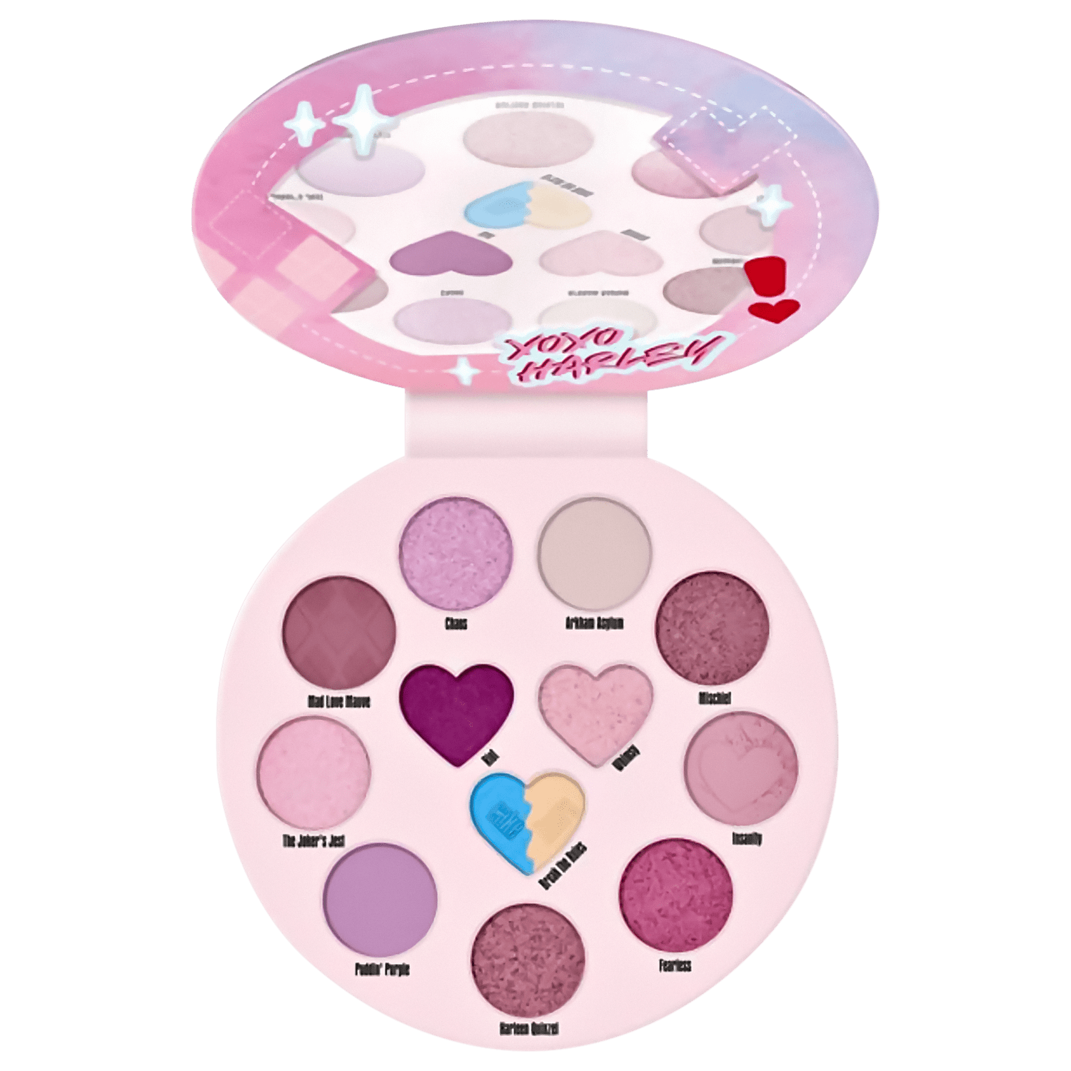 Paleta de Sombras Essence Harley Quinn Hey Puddin 01 10,2g