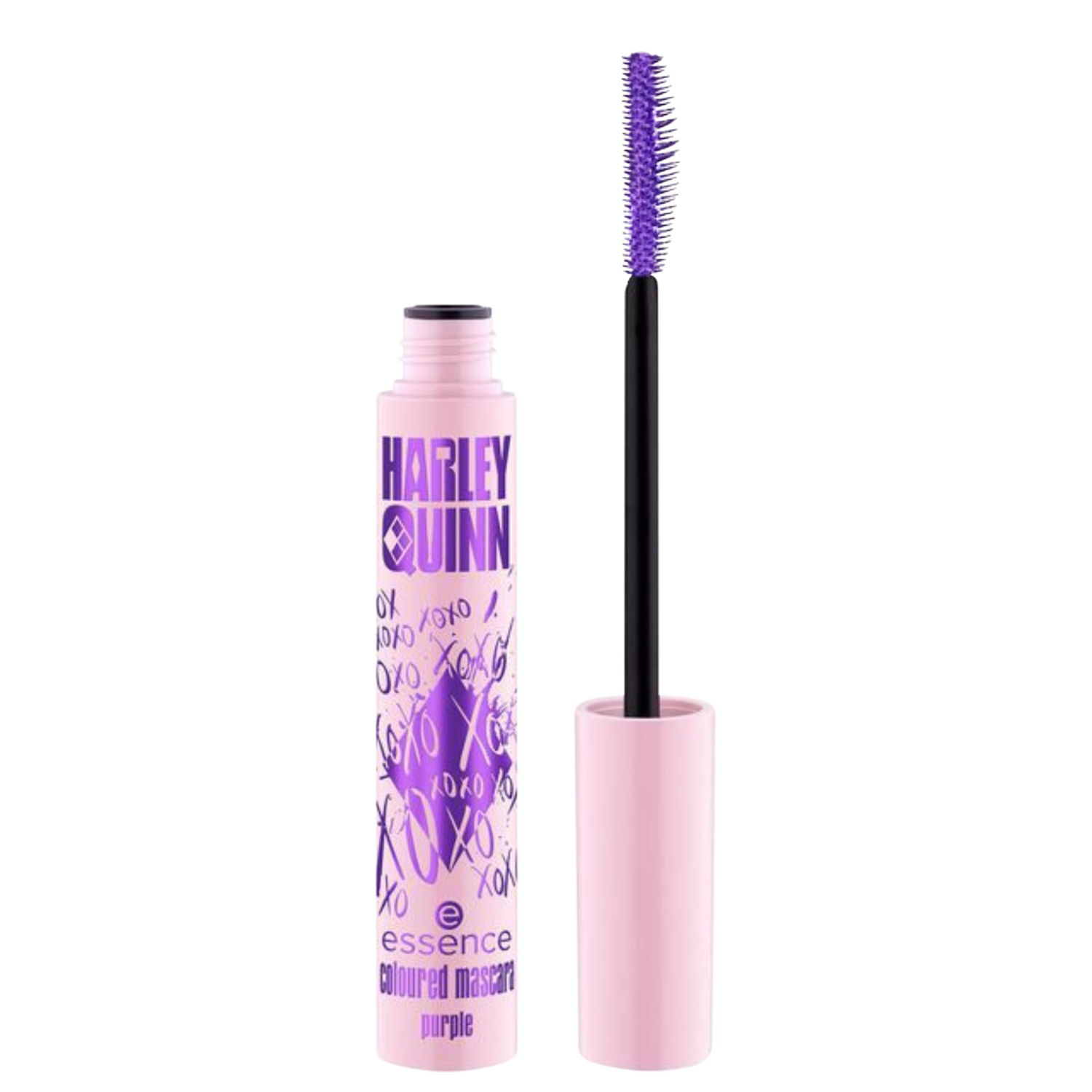 Máscara de Cílios Colorida Essence Harley Quinn Roxa 01 12ml