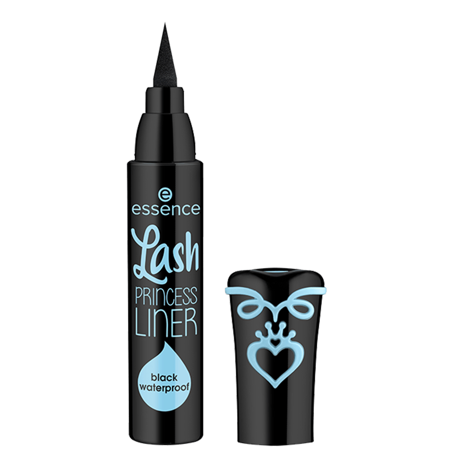 Caneta Delineadora Waterproof Essence Lash Princess Liner Black 3ml