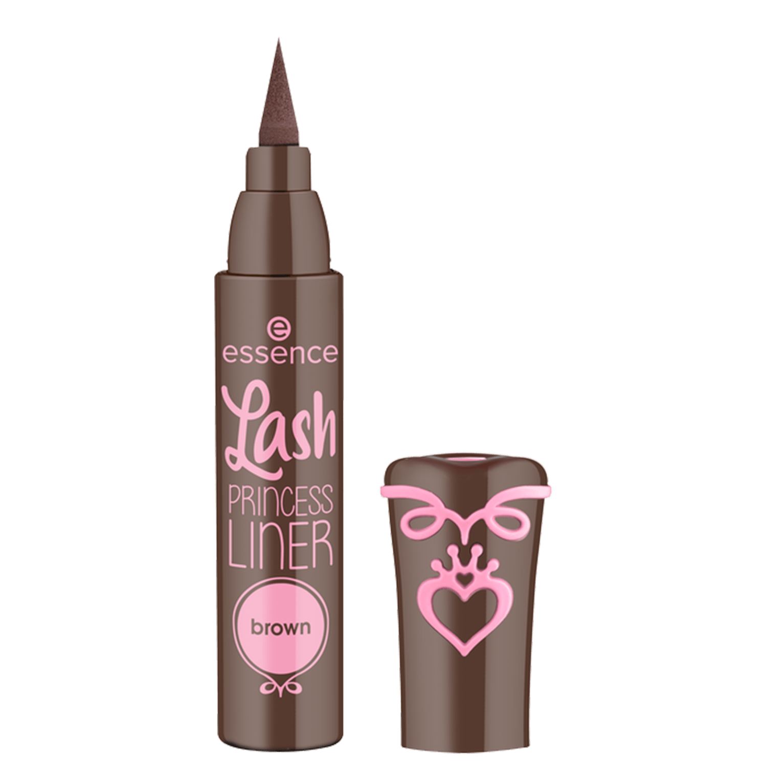 Caneta Delineadora Essence Lash Princess Liner Marrom 3ml