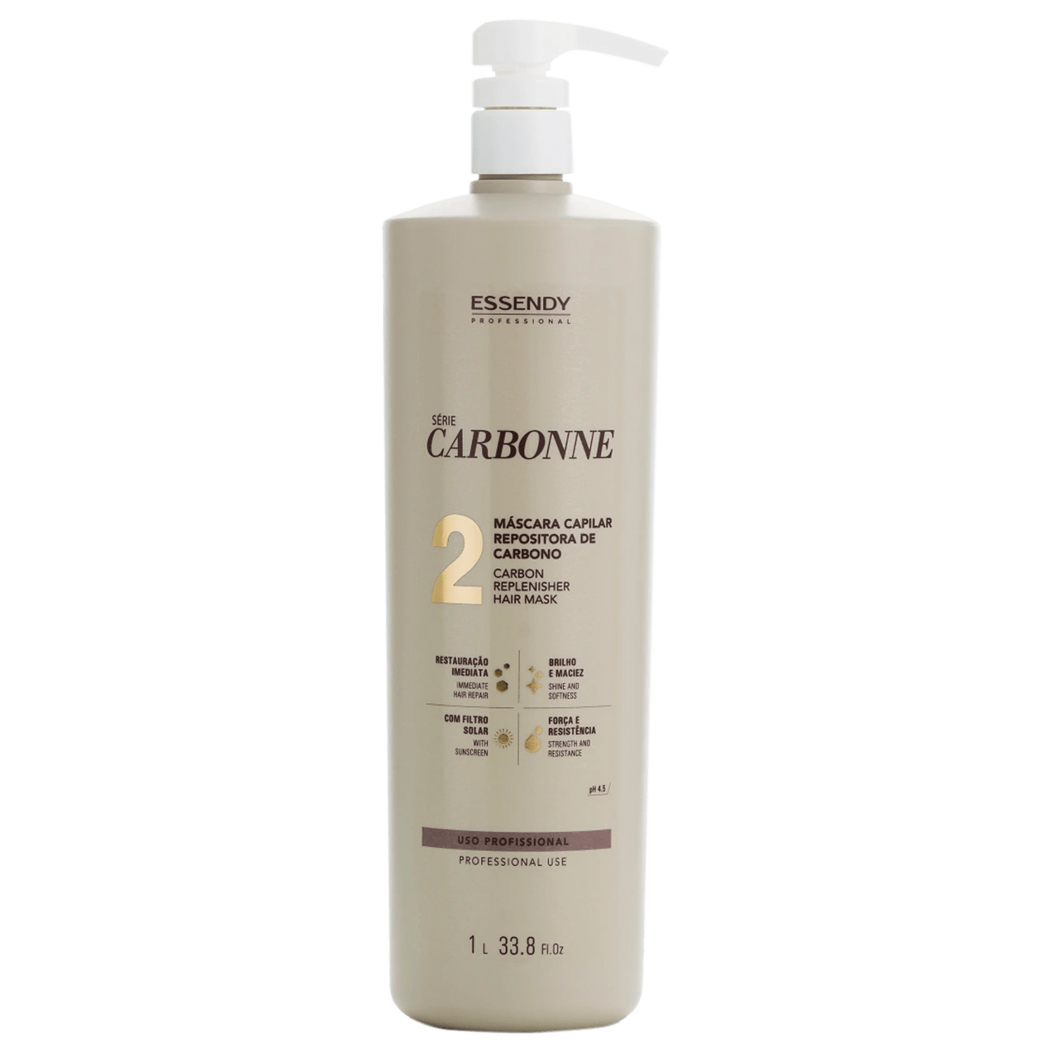 Máscara Essendy Carbonne 1l