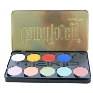 Estojo de Corretivos Makie Camuflagem Mapa das Cores Estojo de Corretivos Makie Camuflagem Mapa das Cores