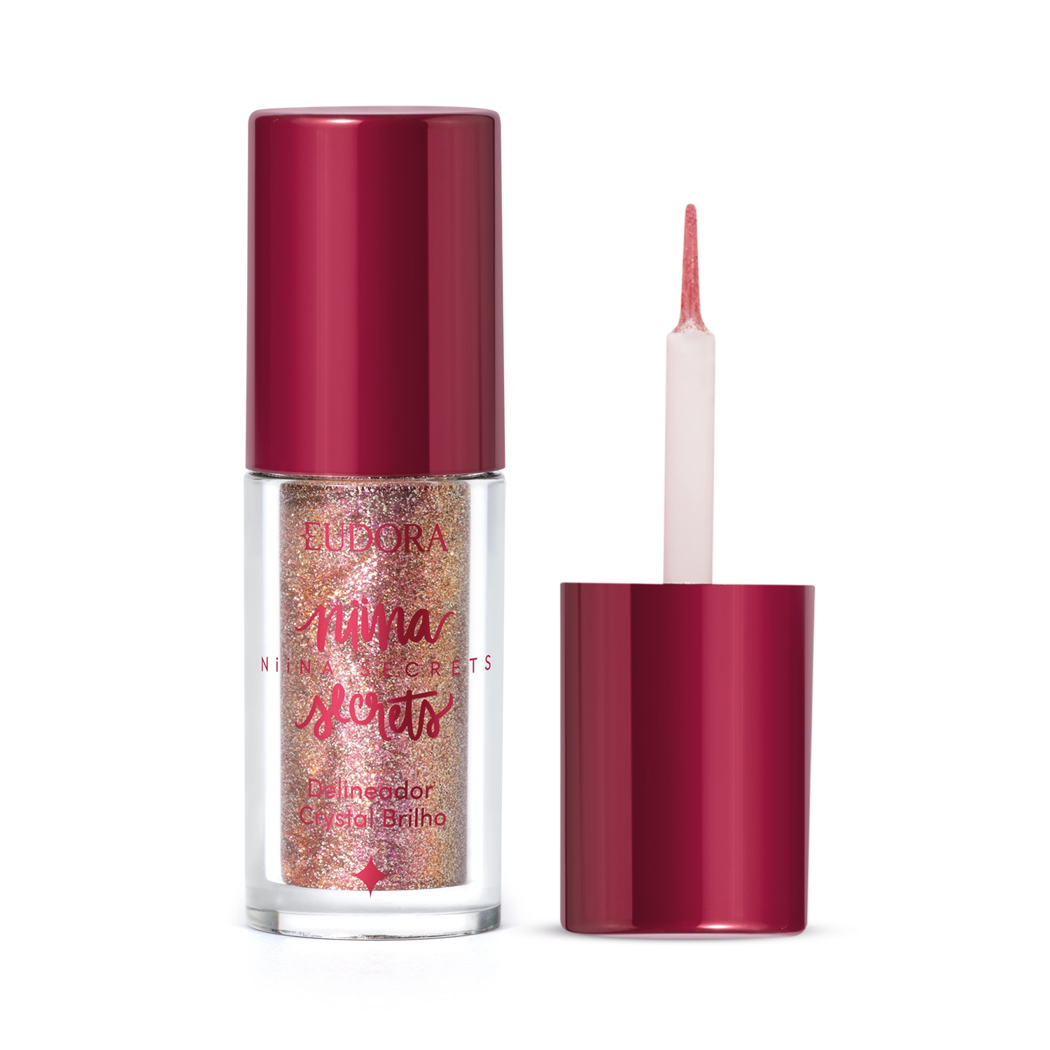 Delineador Eudora Niina Secrets Crystal Brilho 3g