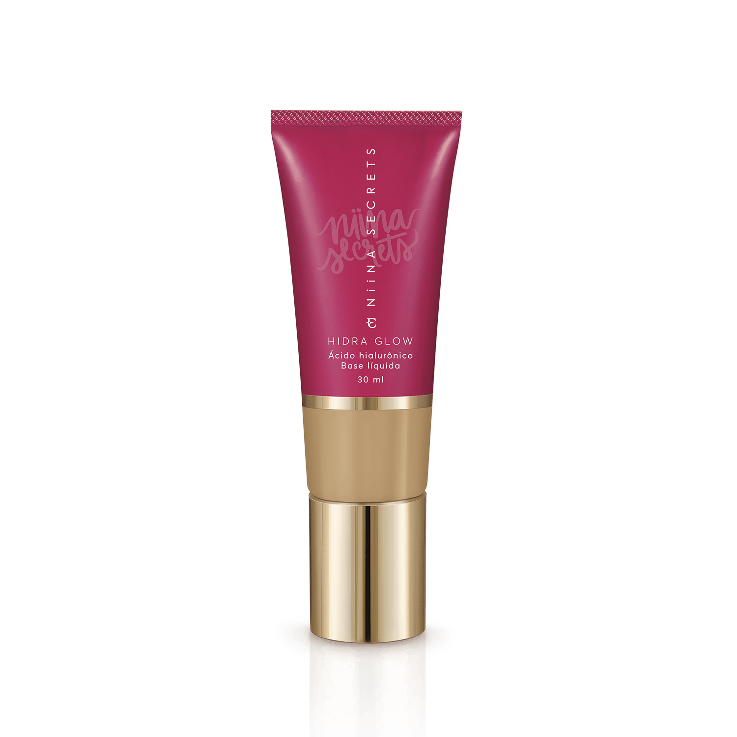 Base Líquida Eudora Niina Secrets Hidra Glow Cor 40 30ml