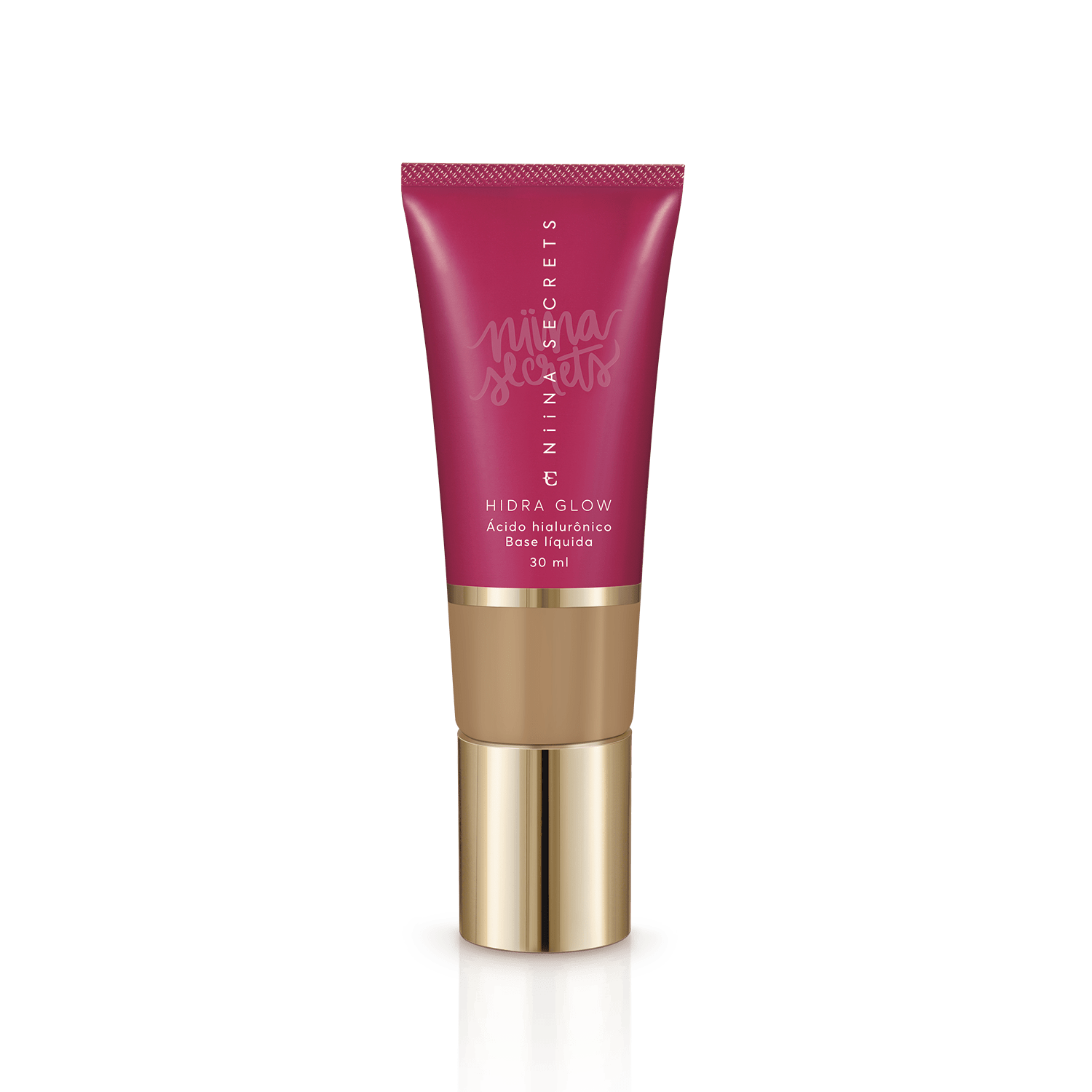 Base Líquida Eudora Niina Secrets Hidra Glow Cor 55 30ml