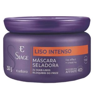 Máscara Capilar Eudora Siage Liso Intenso