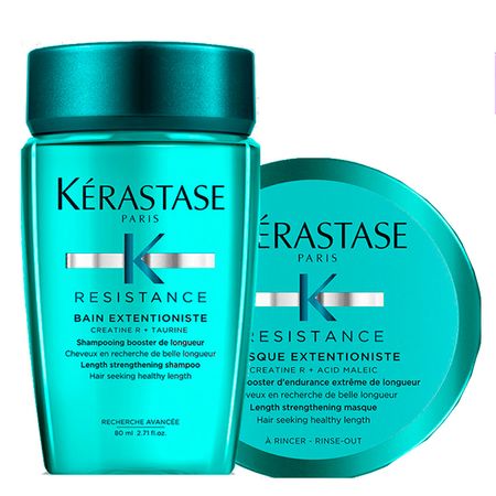 Kit Travel Size Kerastase Extentionist Shampoo Máscara Capilar