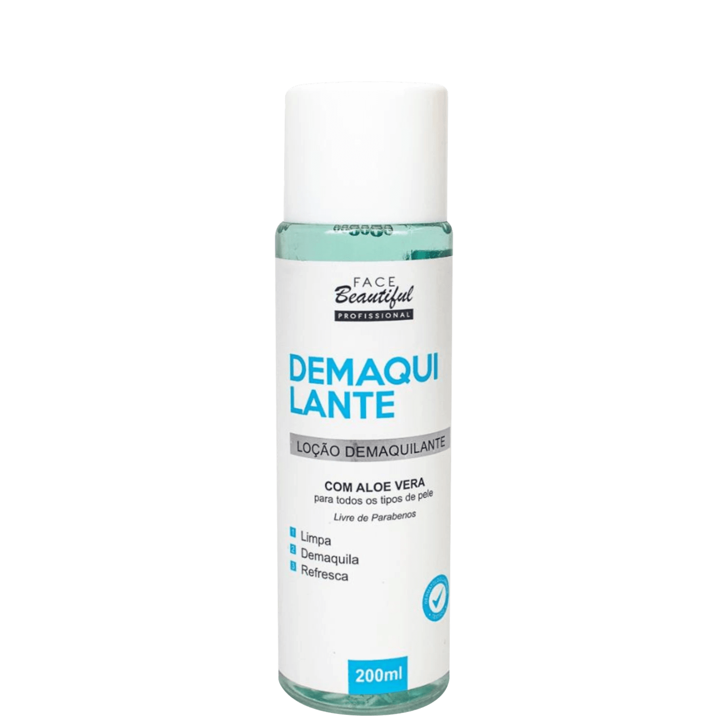 Loção Demaquilante Face Beautiful Aloe Vera 200ml