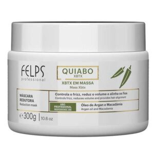 Máscara Capilar Redutora De Volume Felps Okra XBTX
