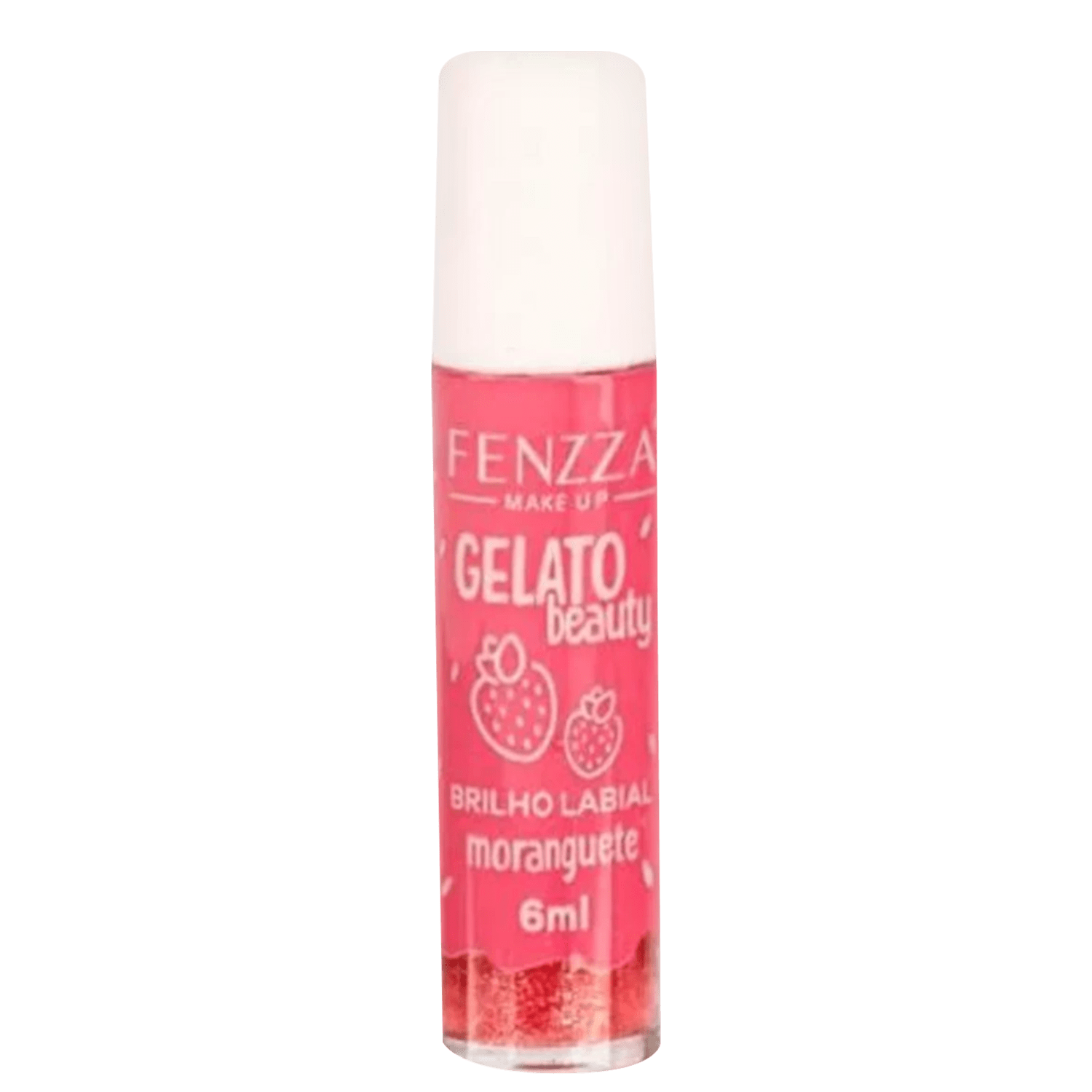 Brilho Labial Fenzza Gelato Beauty Moranguete 6ml