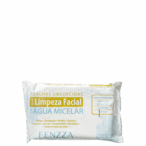 Lenço Demaquilante Fenzza Make Up Água Micelar 25 Unidades
