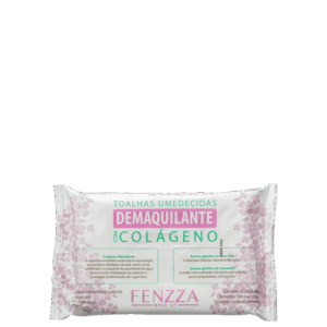 Lenço Demaquilante Fenzza Make Up Colágeno 25 Unidades