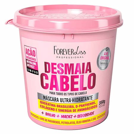 Máscara Ultra Hidratante Forever Liss Desmaia Cabelo