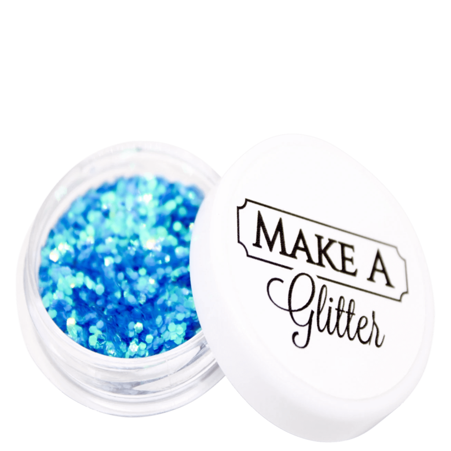 Glitter Flocado Azul Piscina Holográfico 3,0g