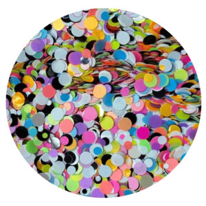 Glitter Flocado Confete Tropical 3,0g Glitter Flocado Confete Tropical 3,0g