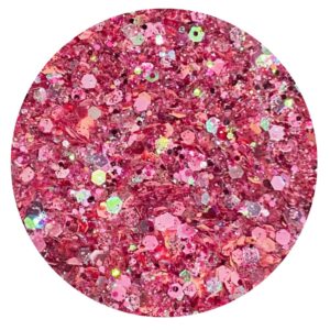Glitter Flocado Rosa Barbie 3,0g Glitter Flocado Rosa Barbie 3,0g
